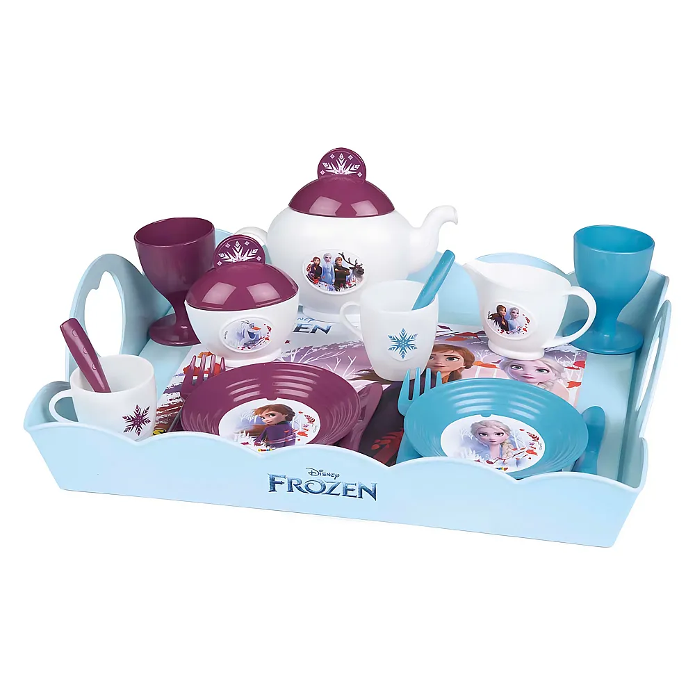 Smoby Disney Frozen Frozen XL Teeservice mit Tablett 17Teile