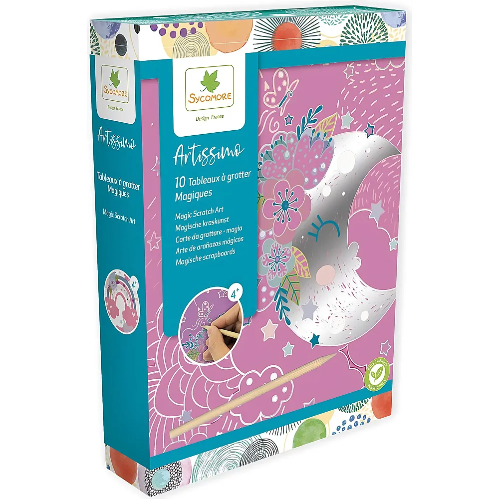 Sycomore Artissimo PM Tableaux A Gratter Magiques fr-de-it