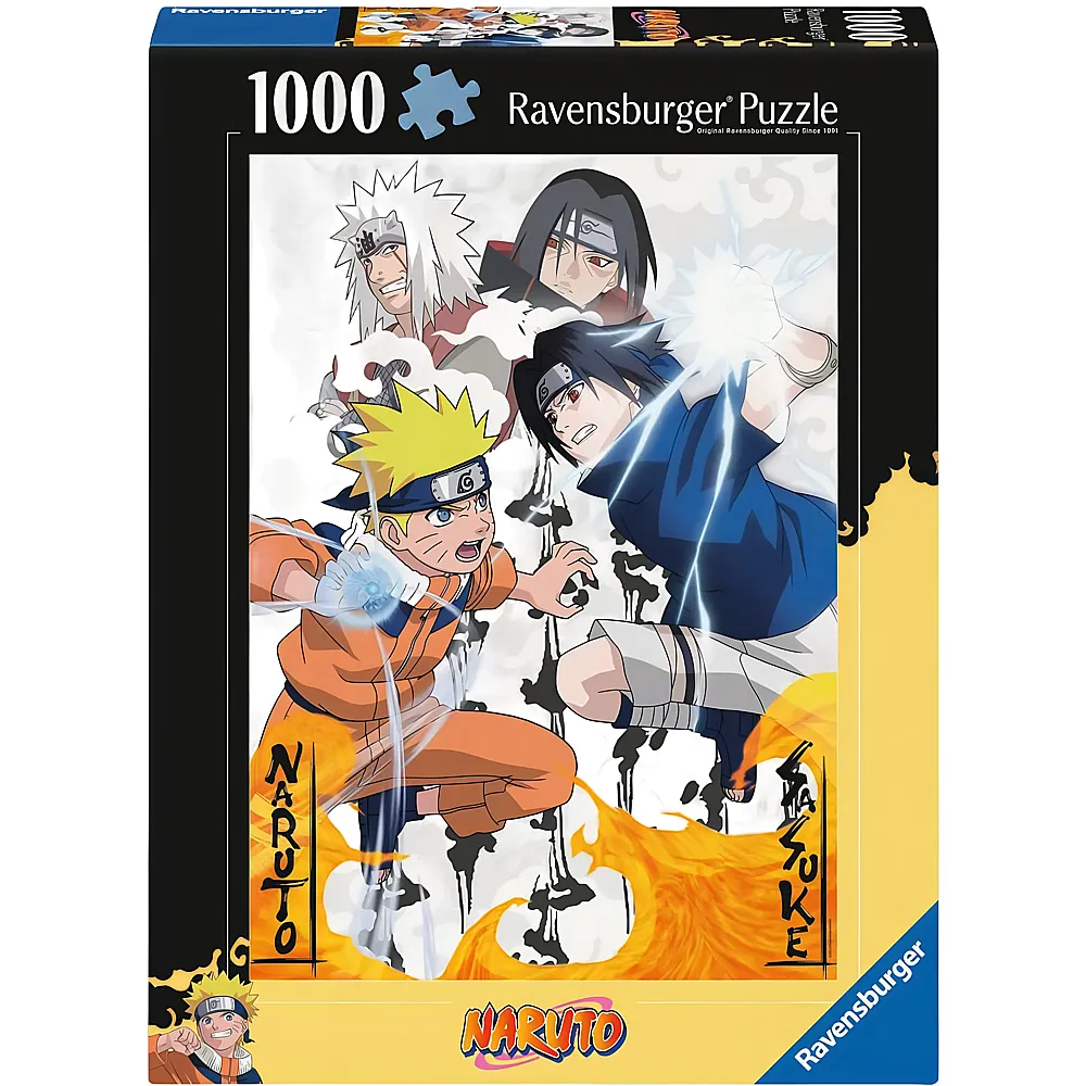 Ravensburger Puzzle Naruto Shippuden Naruto vs. Sasuke 1000Teile
