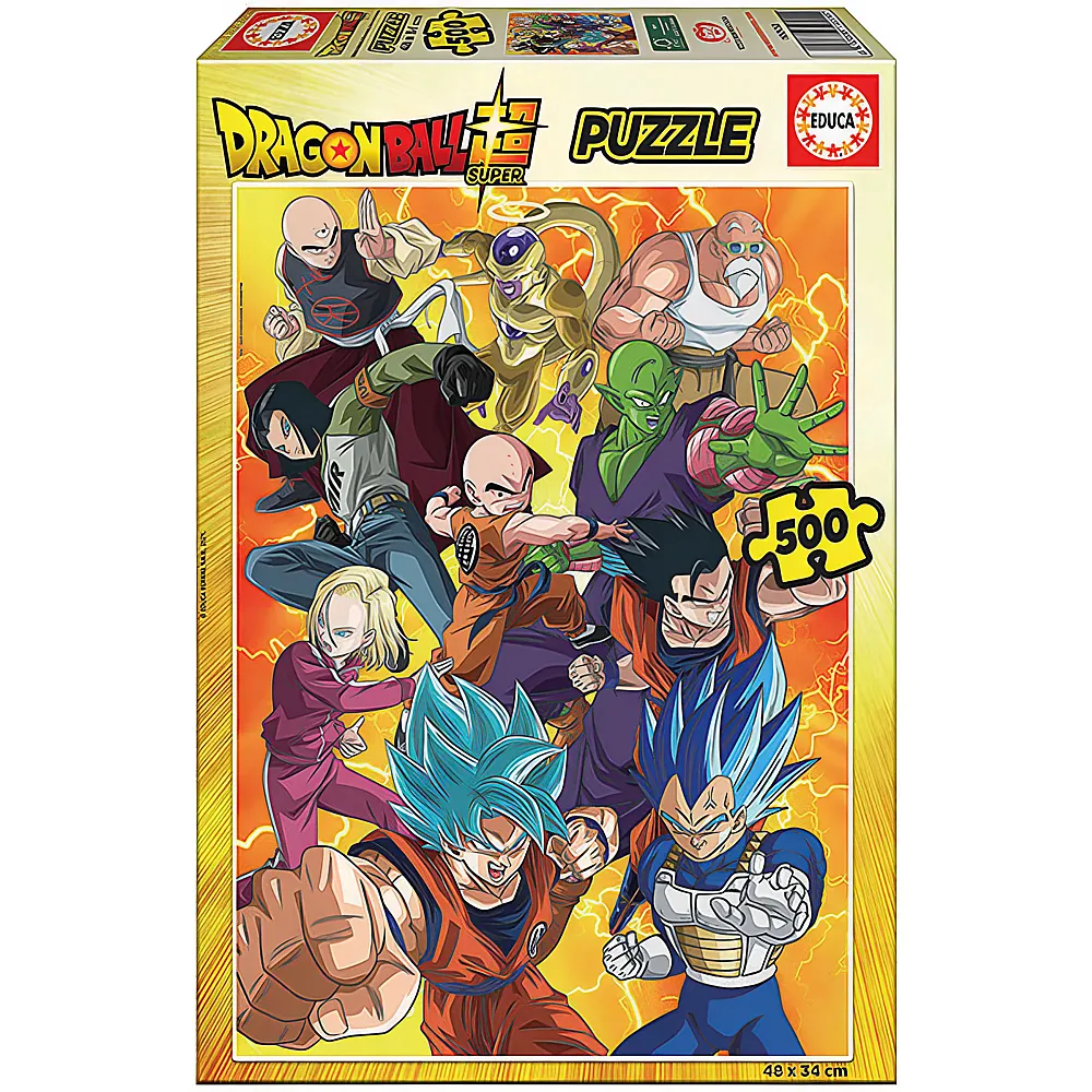 Educa Puzzle Dragonball 500Teile | Puzzle 500 Teile