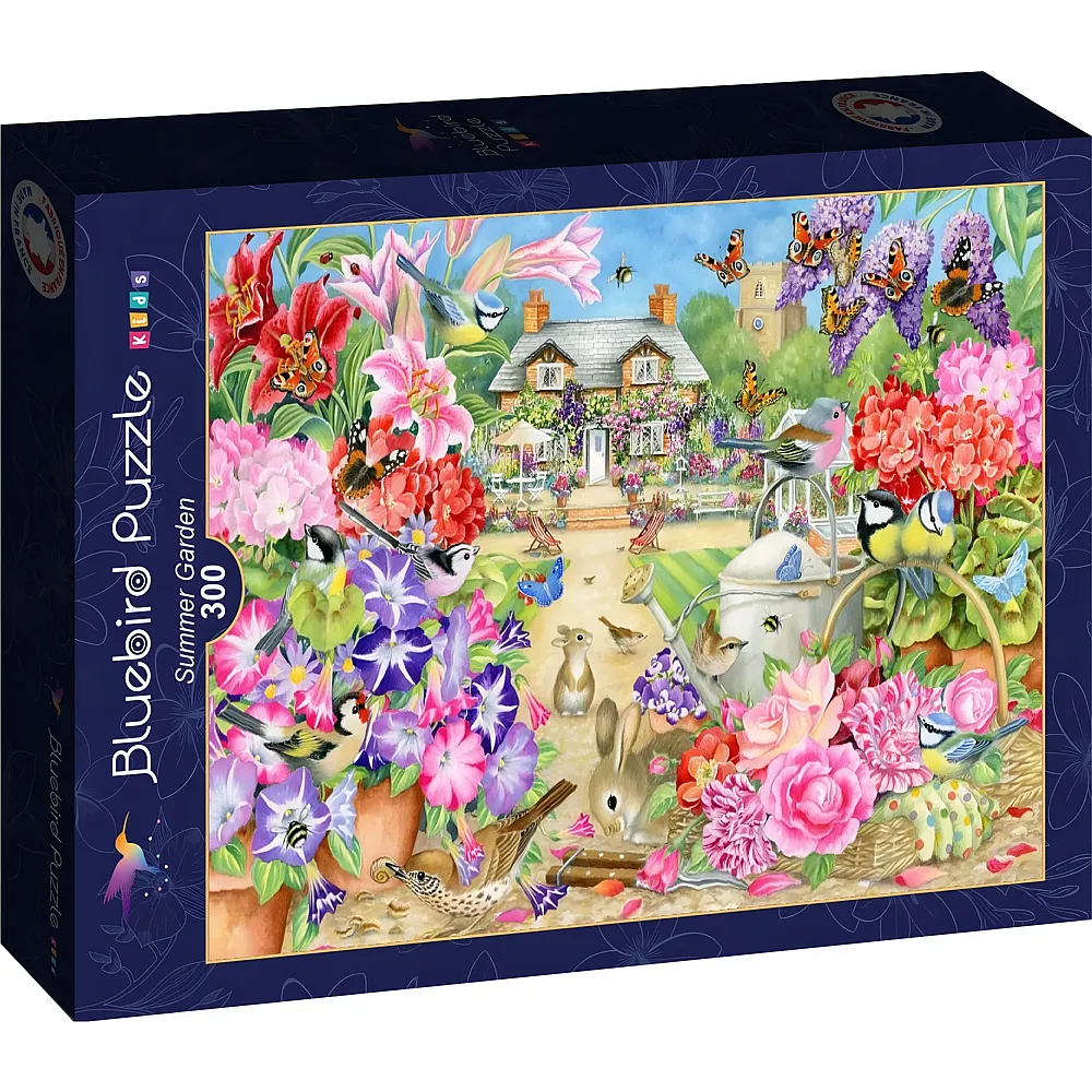 Bluebird Puzzle Sommer Garten - 300 Teile