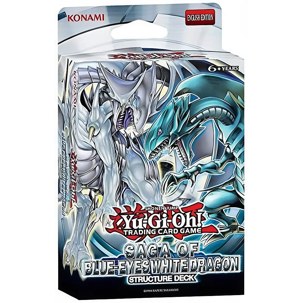 meinspielzeug - Konami Yu-Gi-Oh Structure Deck: Saga Blue-Eyes White Dragon - English | Sammelkarten