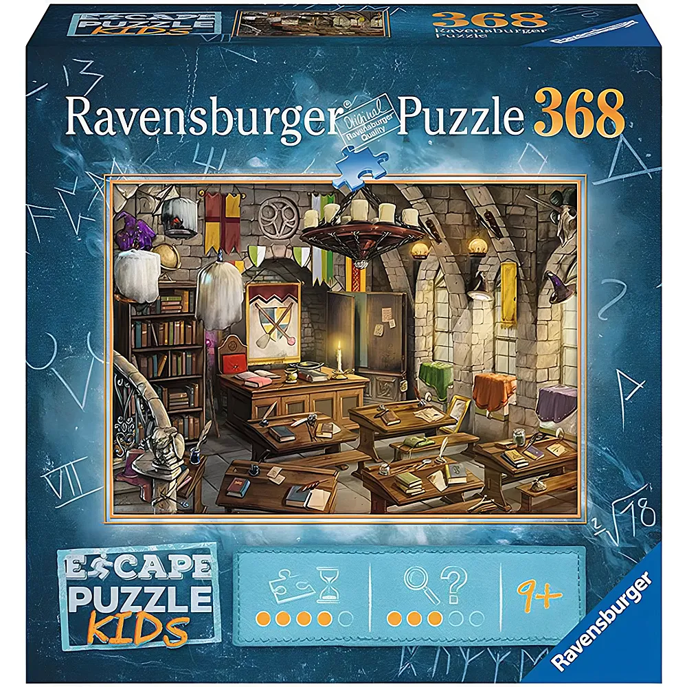 Ravensburger Puzzle Escape Kids Magic School 368Teile | Puzzle 500 Teile