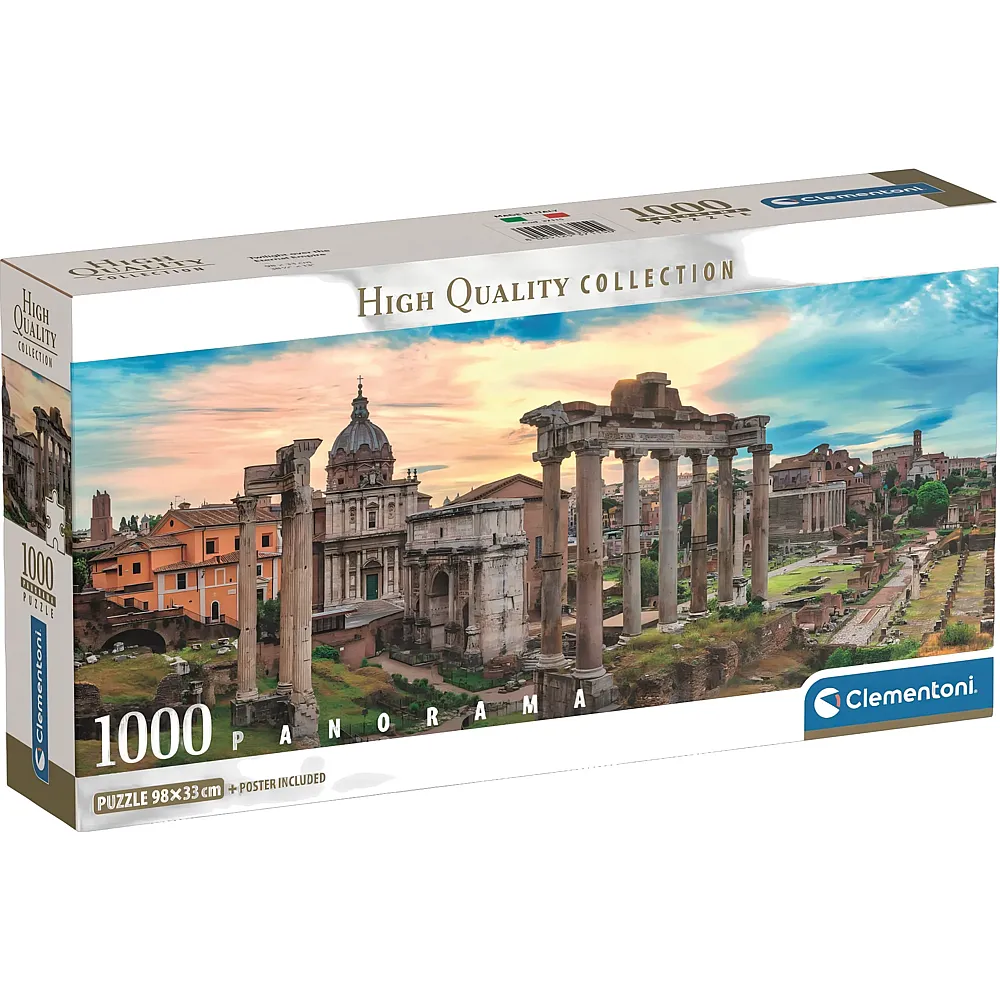 Clementoni Puzzle High Quality Collection Panorama Forum Romanum 1000Teile
