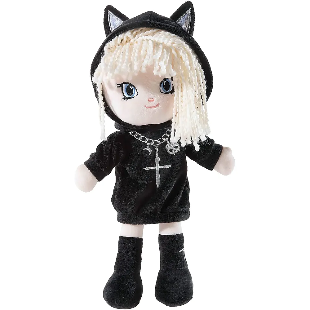 Heunec Poupetta Gothic Blondie - 25 cm - Stoffpuppen