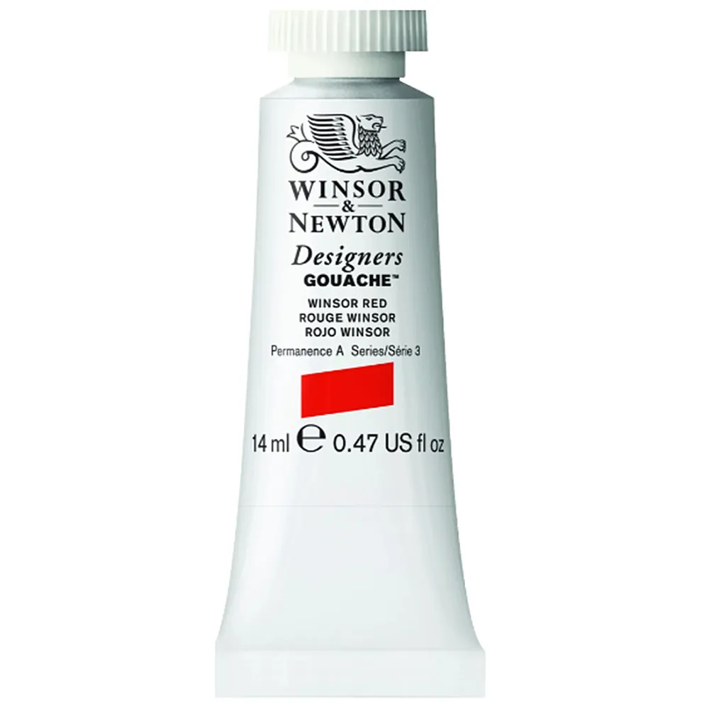 meinspielzeug - Winsor & Newton W&n Designers Gouache 14ml Tube Winsorrot