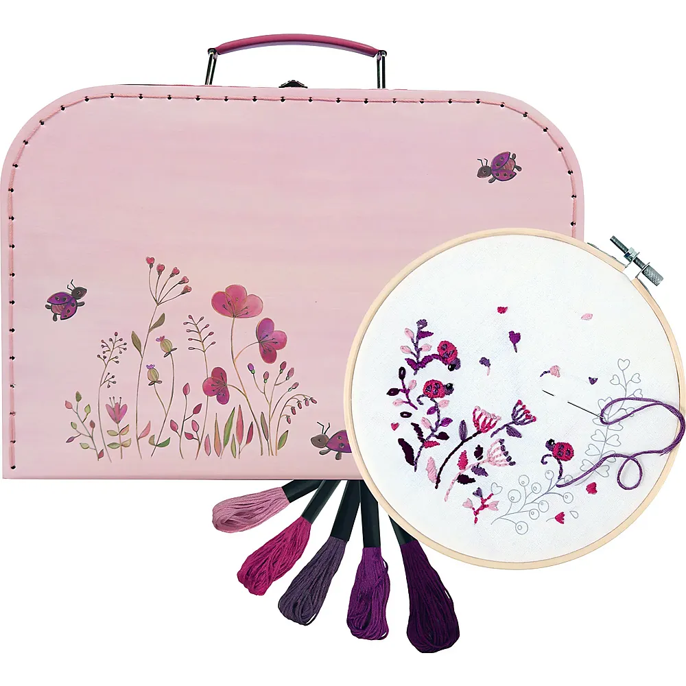Egmont Stickerei Set Marienk�fer Im K�fferchen 29 X 20 X 10 Cm