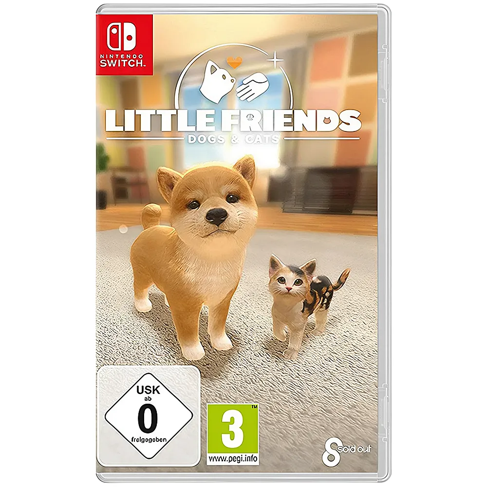 Sold Out Switch Little Friends: Dogs and Cats