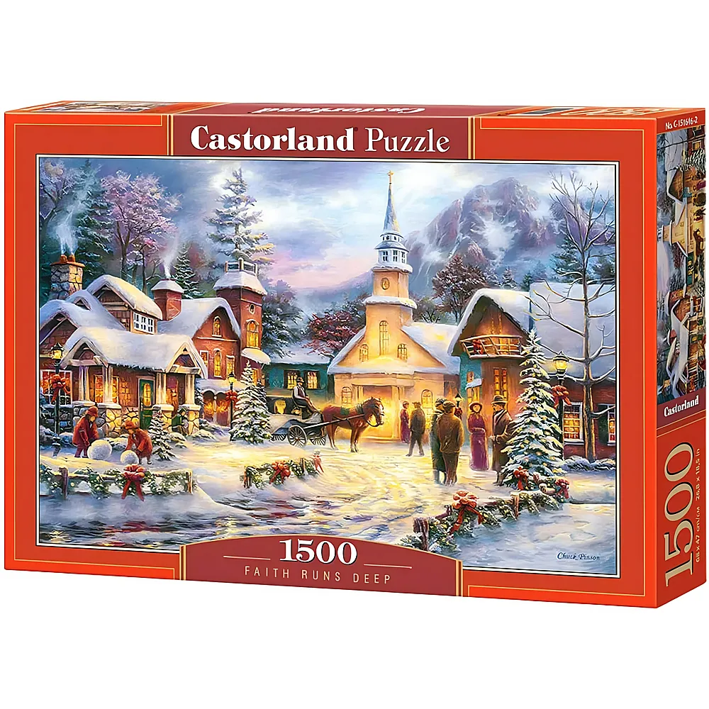 Castorland Puzzle Der Glaube ist tief - 1500 Teile