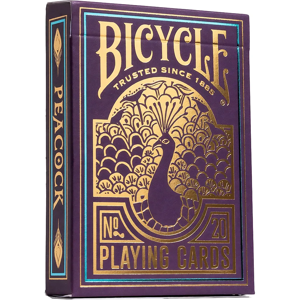 Bicycle Spielkarten Purple Peacock