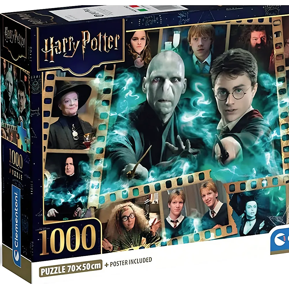 Clementoni Puzzle Harry Potter - 1000 Teile