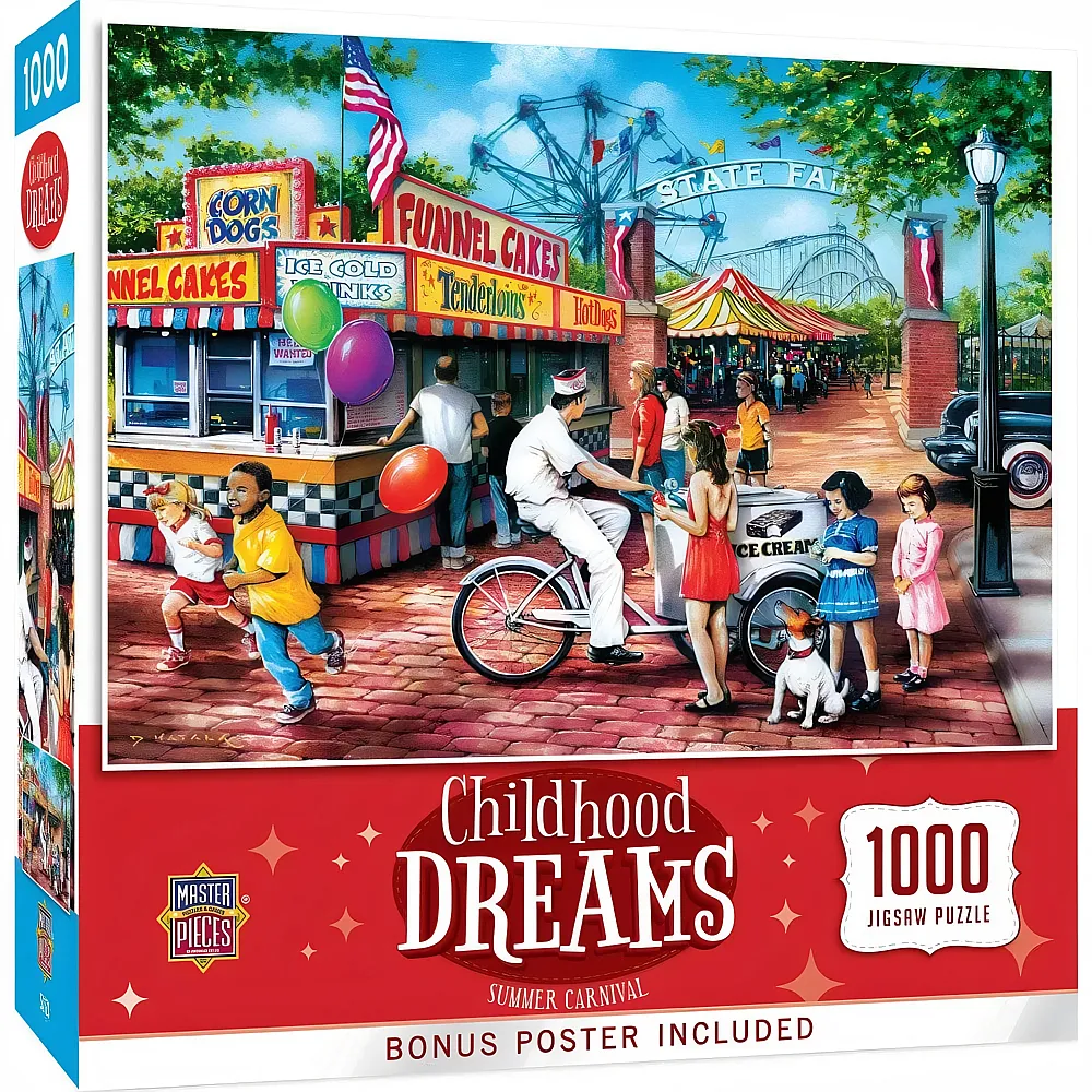 Master Pieces Puzzle Childhood Dreams Sommerkarneval 1000Teile