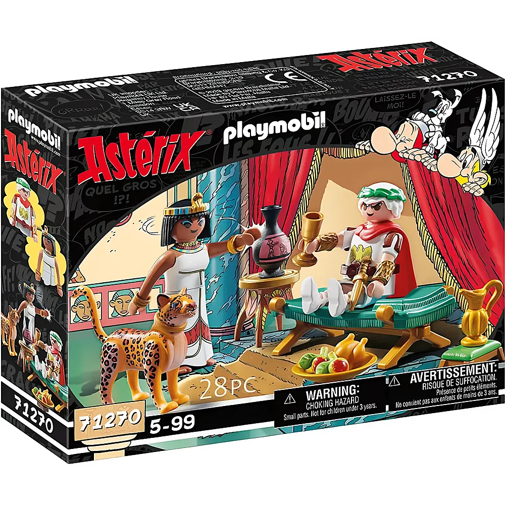 PLAYMOBIL Asterix Csar und Kleopatra 71270