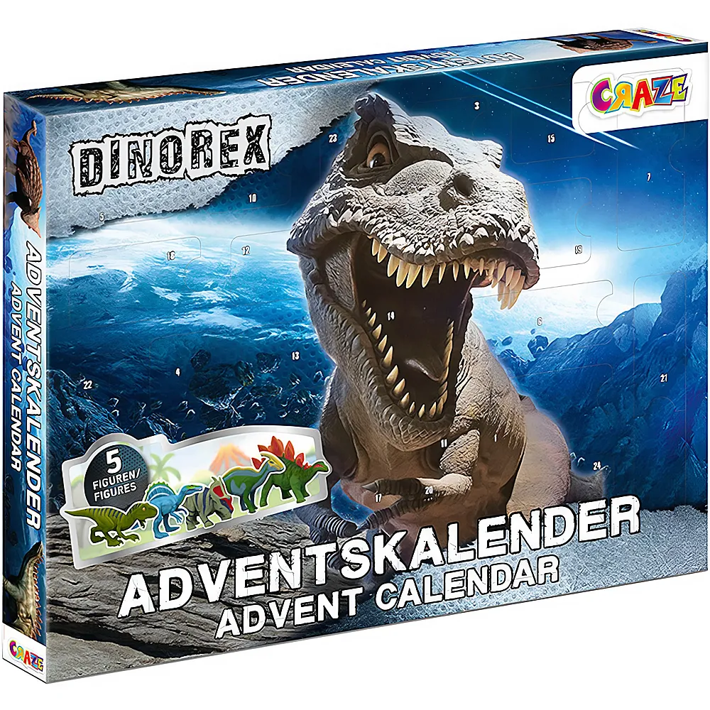 Craze Adventskalender Dinorex