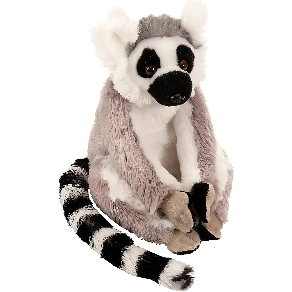 meinspielzeug - Wild Republic Rainforest Cuddlekins Ringelschwanzmaki 20cm | Affen Pl�sch