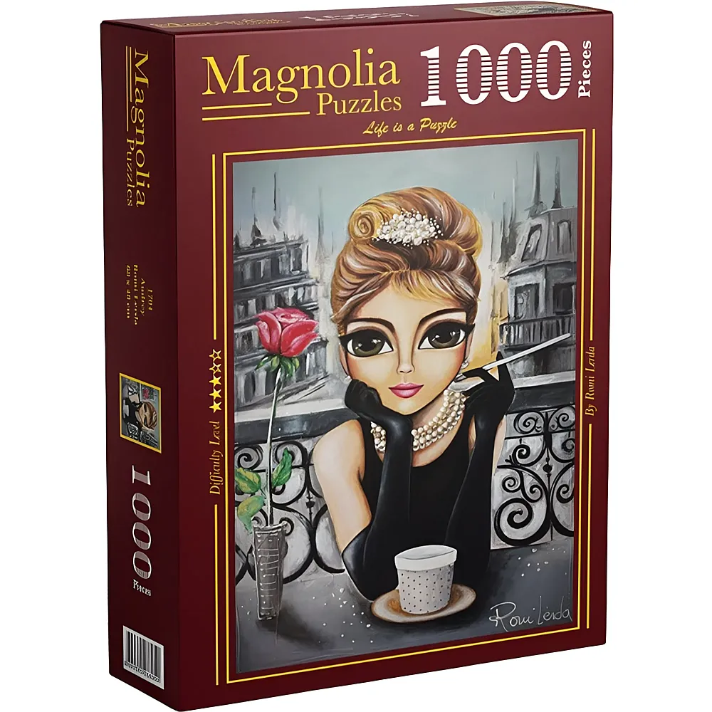 Magnolia Puzzle Romi Lerda Audrey 1000Teile