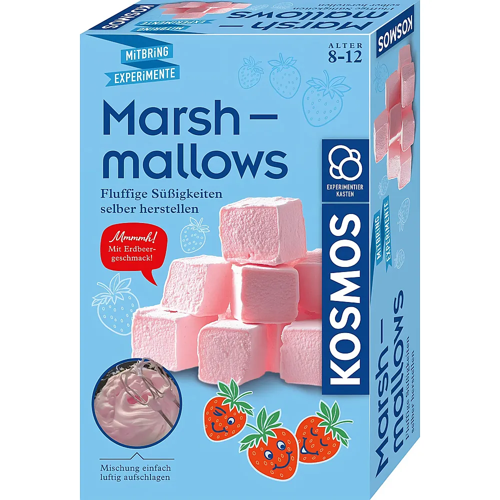 Kosmos Mitbring Experimente Marshmallows selber machen