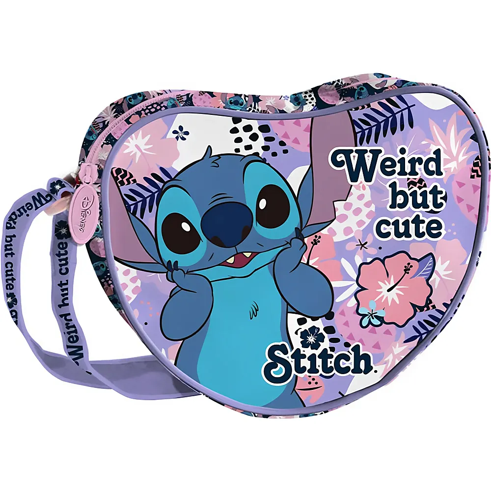 Coriex Stitch Schultertasche aus Polyester Lilo & Stitch