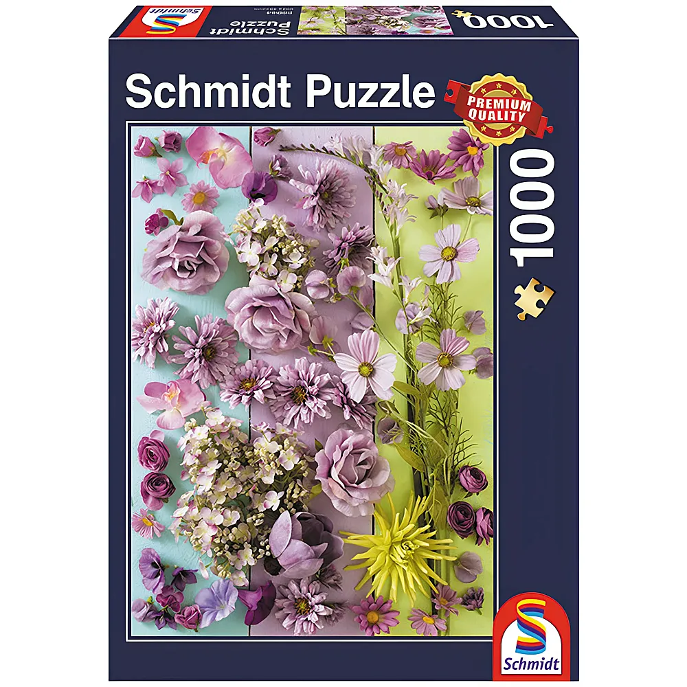 Schmidt Puzzle Violette Blten 1000Teile
