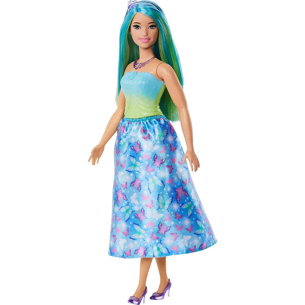 Barbie Royal-Puppe mit blauen Haaren