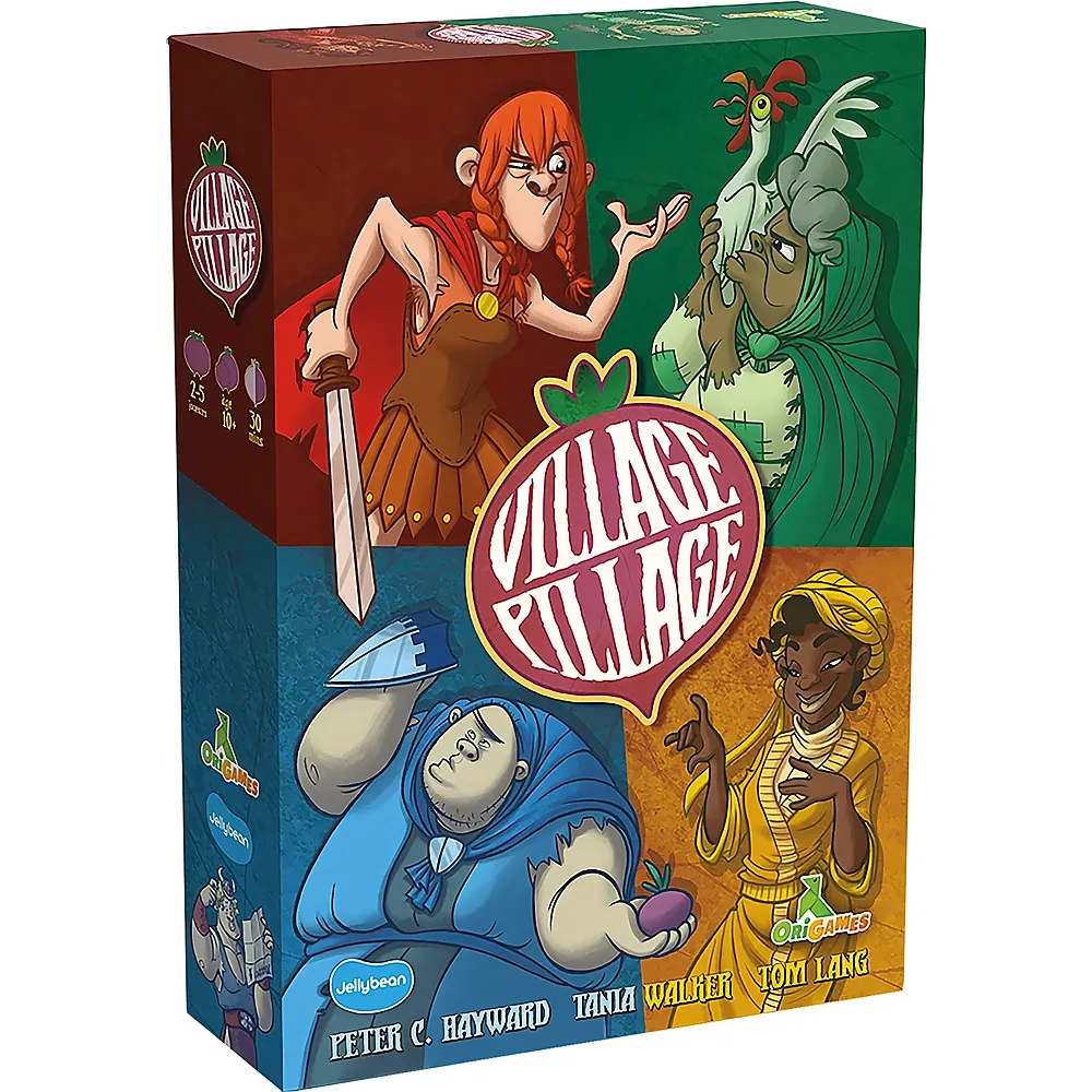 Origames Spiele Village Pillage FR