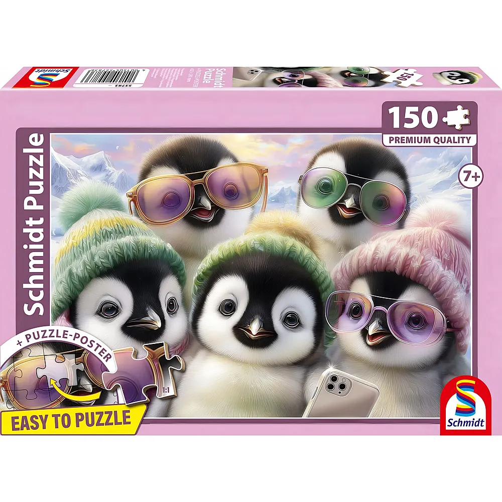 Schmidt Puzzle Pinguinbande - 150 Teile