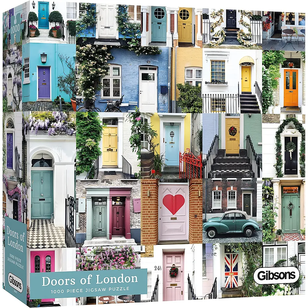Gibsons Puzzle The Doors of London 1000Teile