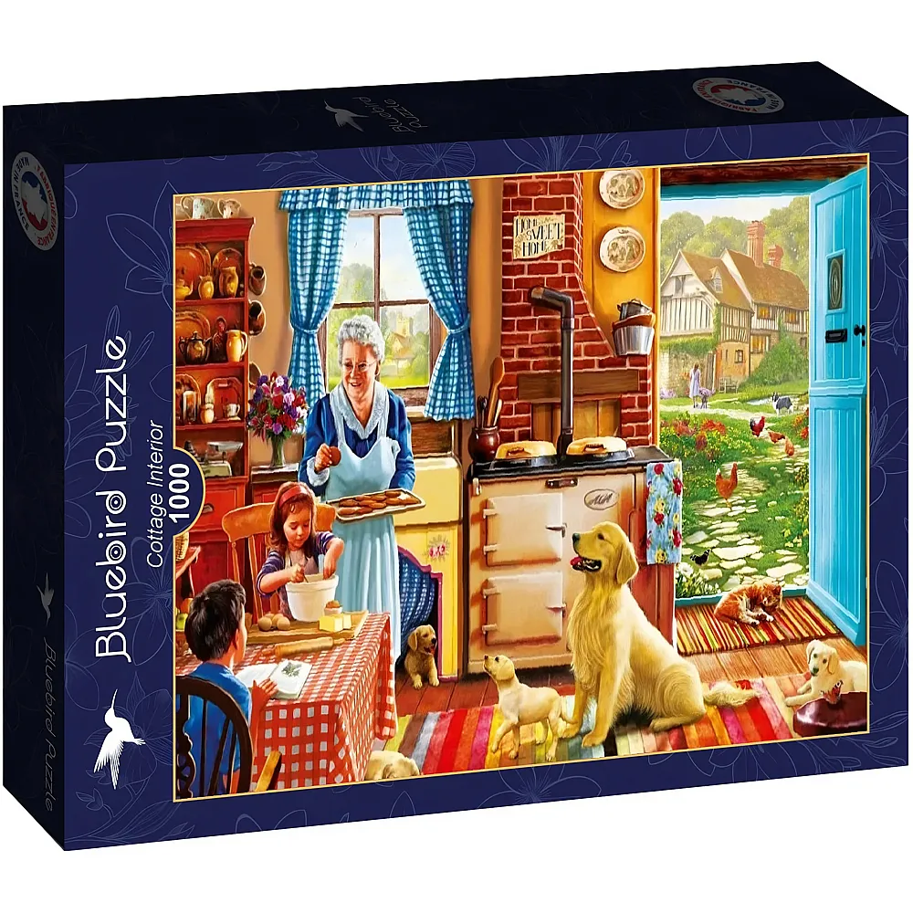 Bluebird Puzzle Steve Crisp Cottage Interior 1000Teile