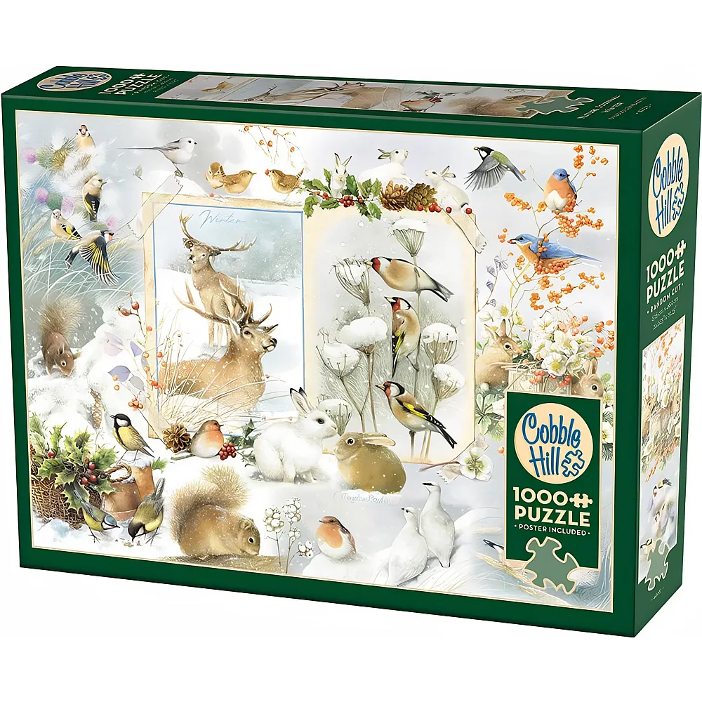 Cobble Hill Puzzle Nature Journal Winter - 1000 Teile