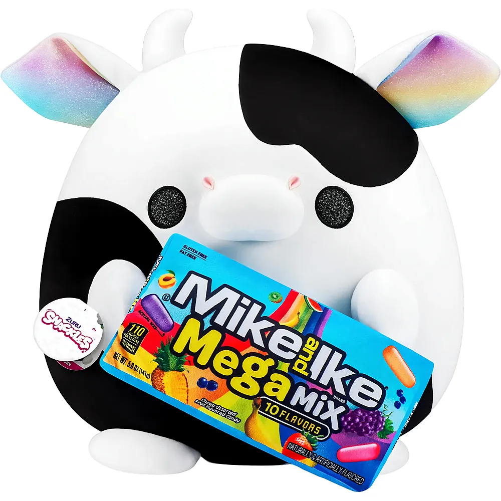 Zuru Snackles Kuh mit Mike'and'ike Mega Mix - 28 | Bauernhoftiere Pl�sch