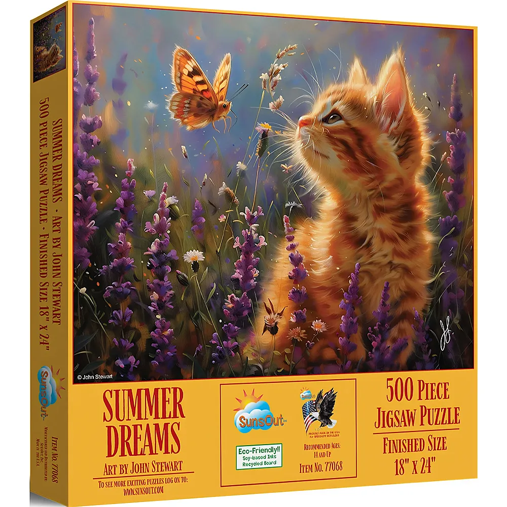SunsOut Puzzle John Stewart Sommertr�ume - 500 Teile