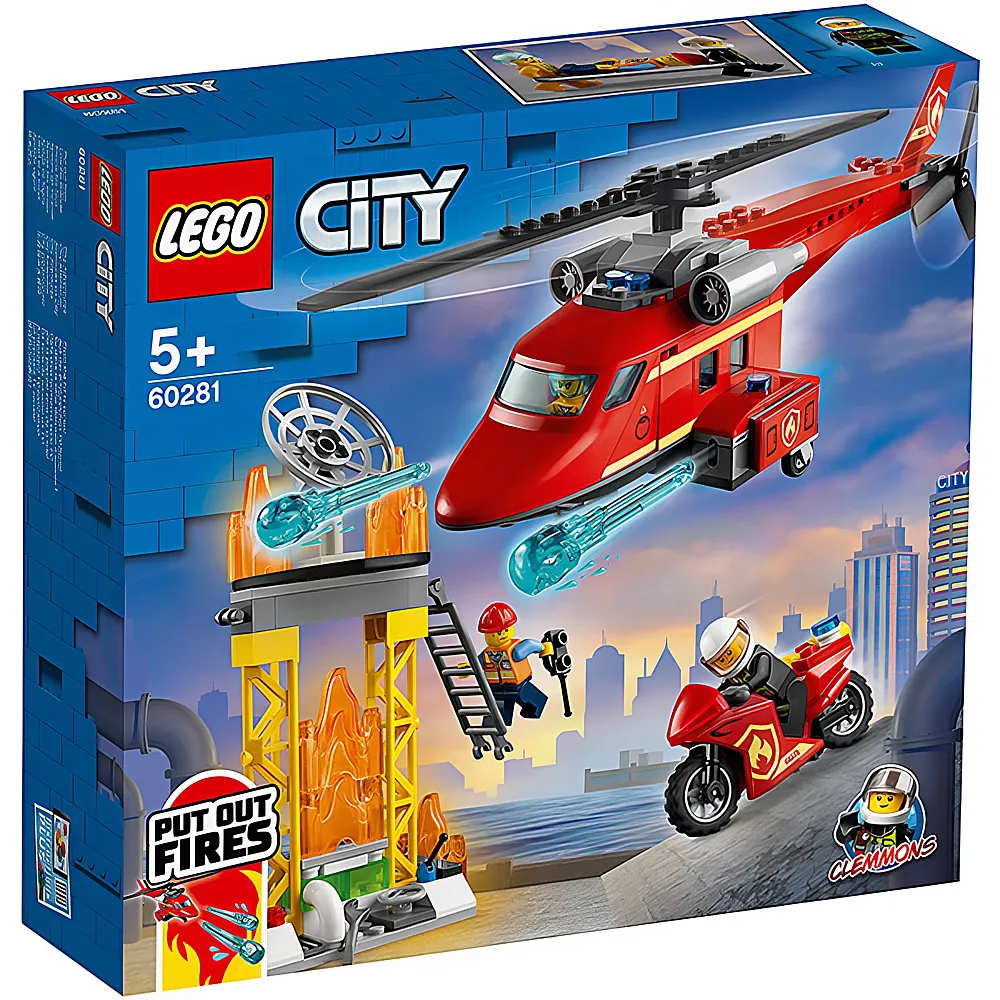 LEGO City Feuerwehr-Hubschrauber 60281