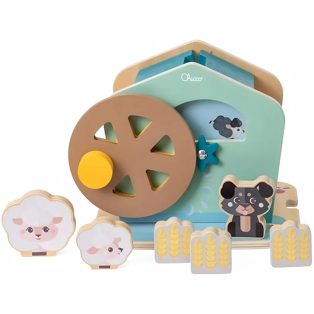 Chicco My Wood Friends Die Kleine Schaf-Wasserm�hle