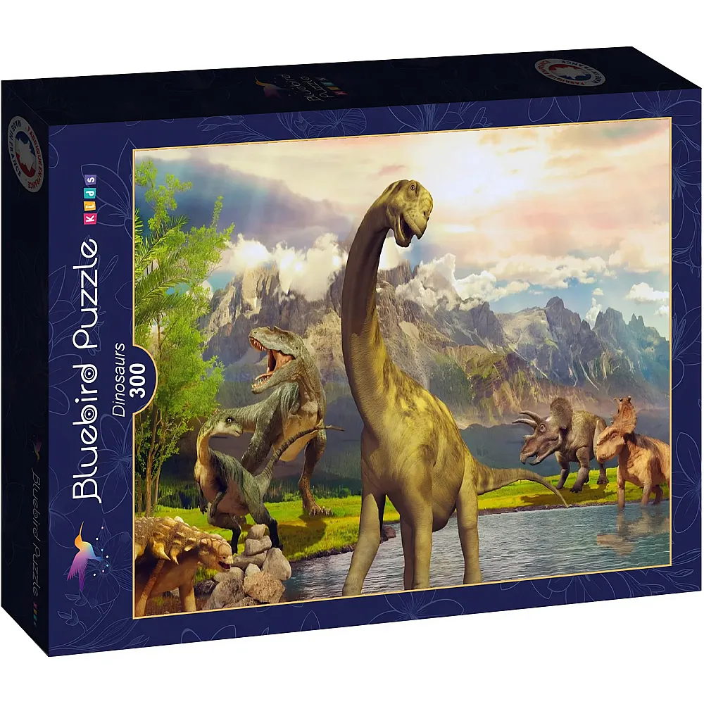 Bluebird Puzzle Kids Dinosaurier - 300 Teile