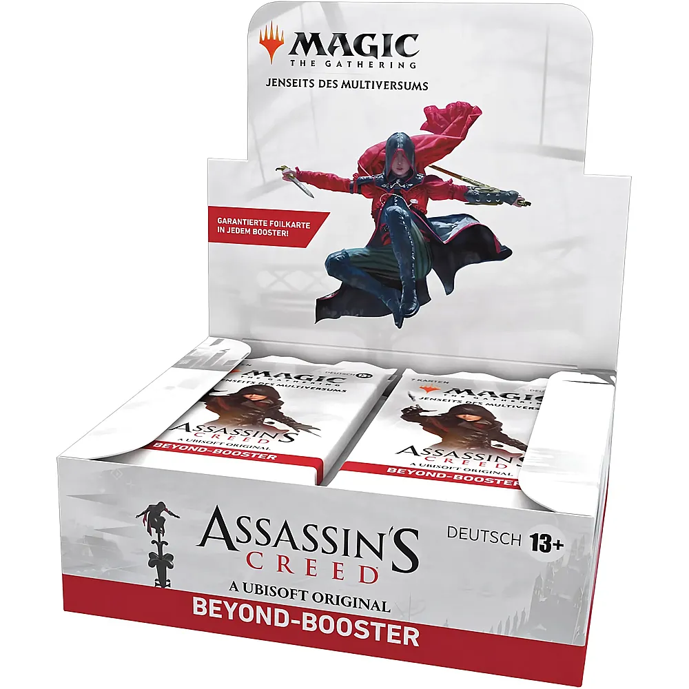 Magic The Gathering Assassins Creed Beyond-Booster - Deutsch - Sammelkarten TCG