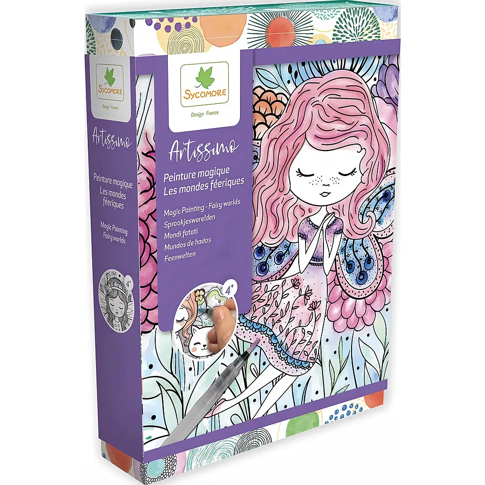 meinspielzeug - Sycomore Artissimo PM Peinture Magique Fees Des Animaux fr-de-it