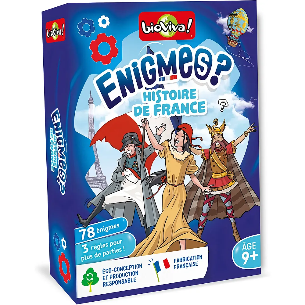 Bioviva Les Enigmes Histoire DE France FR