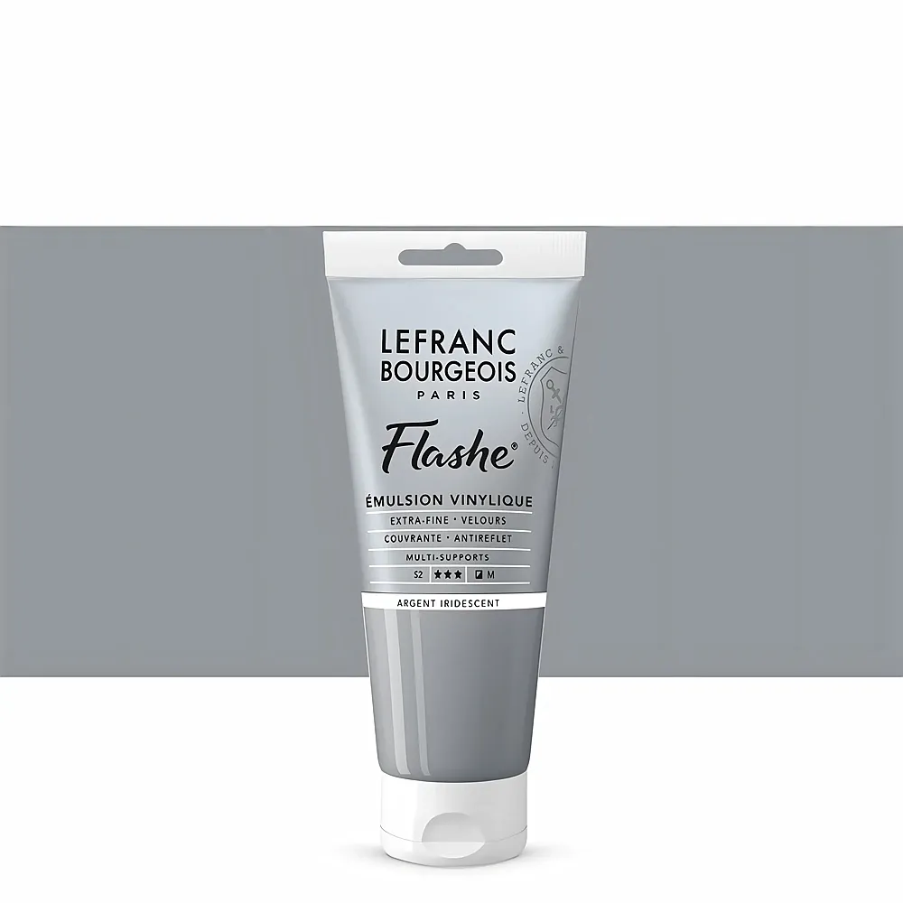 Lefranc Bourgeois Lfb Flashe Acryl 80ml Tube Irisierendes Silber - Suche