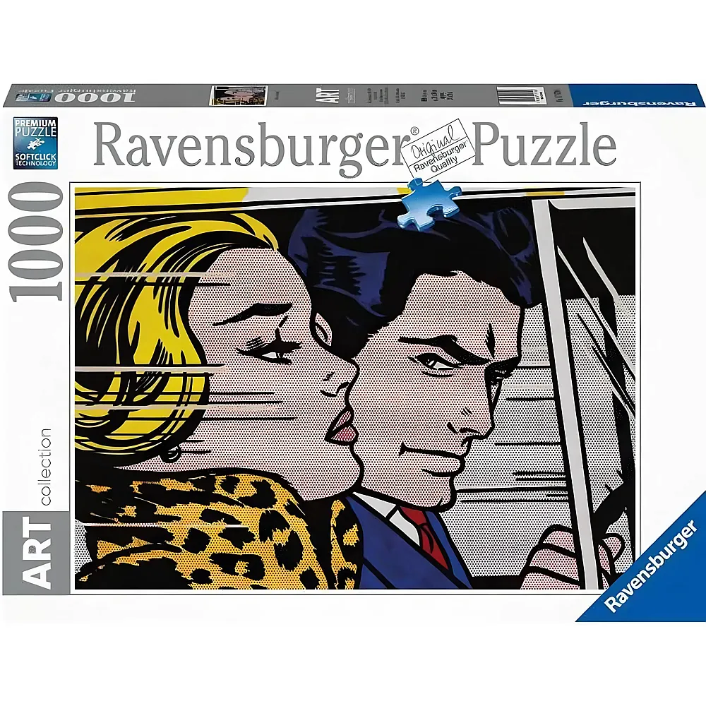 Ravensburger Puzzle Art Collection Roy Lichtenstein - In the Car - 1000 Teile