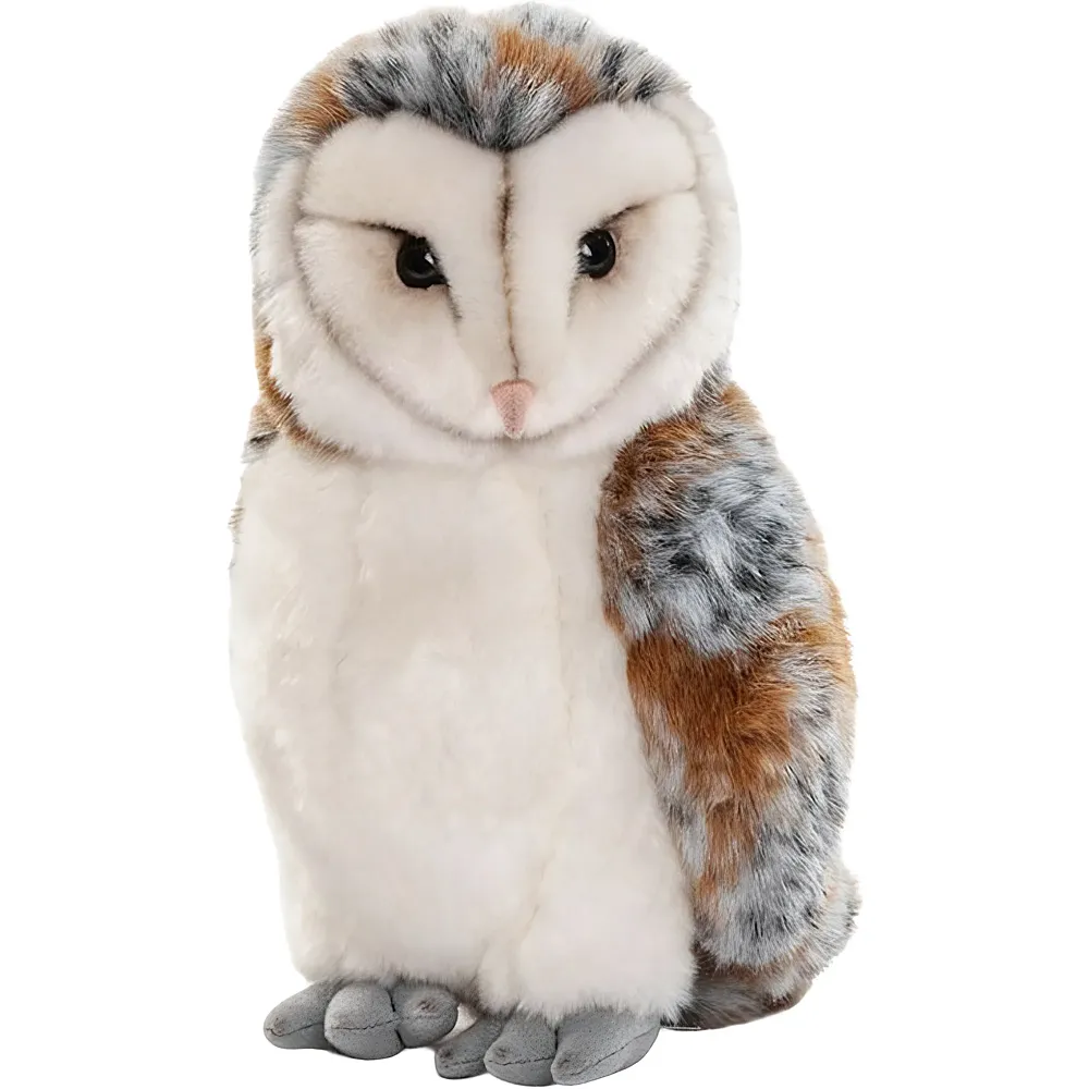 Unitoys Schleiereule - 26 cm - V�gel Pl�sch