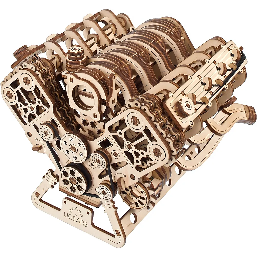 meinspielzeug - Ugears V8 Motor 776Teile | Technische Baus�tze