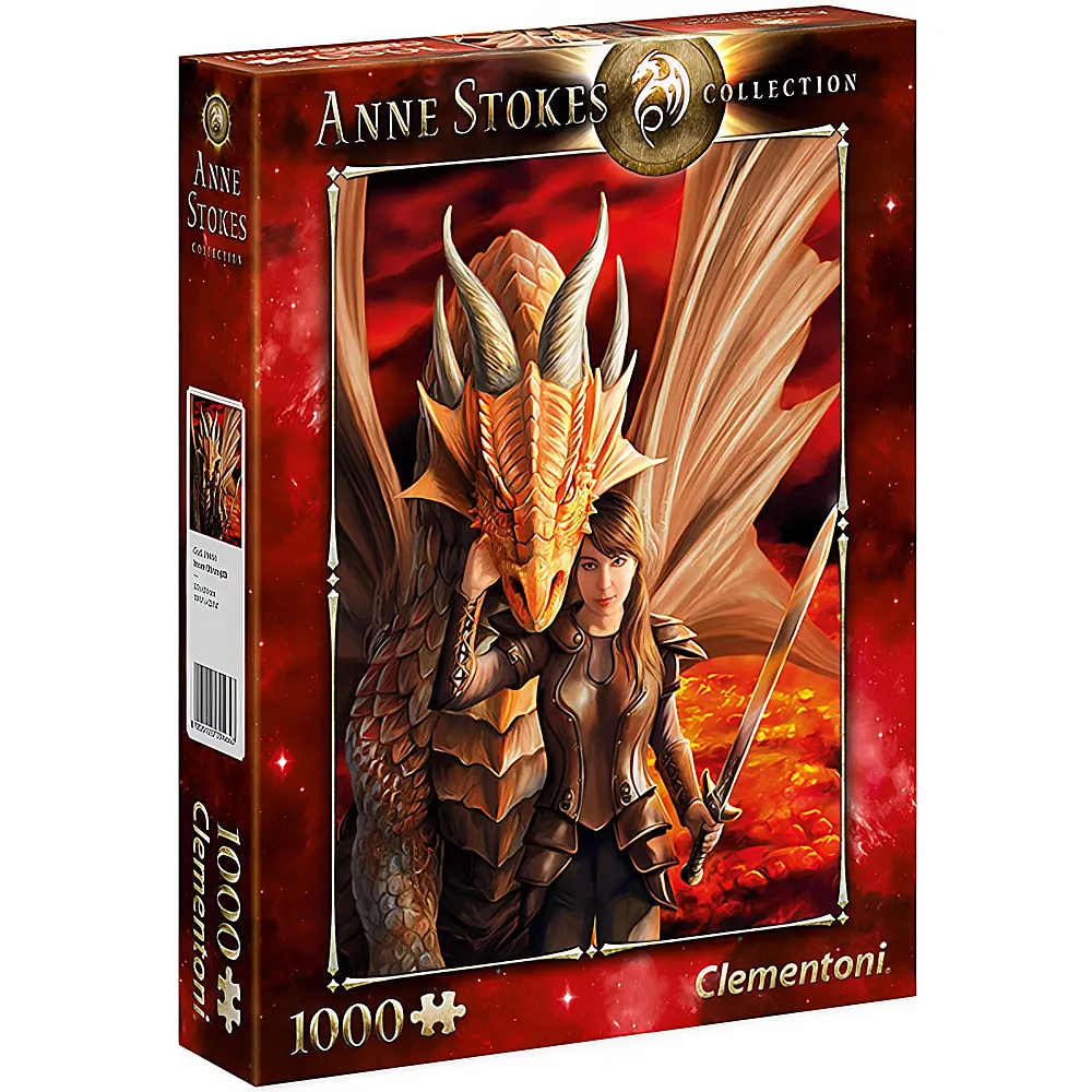 Clementoni Puzzle Anne Stokes Strength 1000Teile