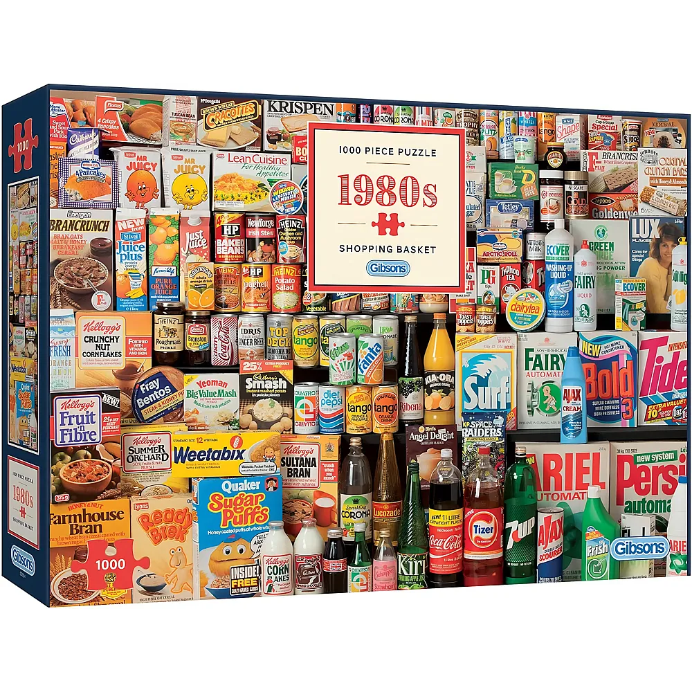 Gibsons Puzzle 1980's Shopping - 1000 Teile
