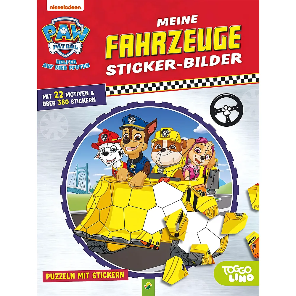 Schwager & Steinlein Paw Patrol - Meine Fahrzeuge Sticker-Bilder