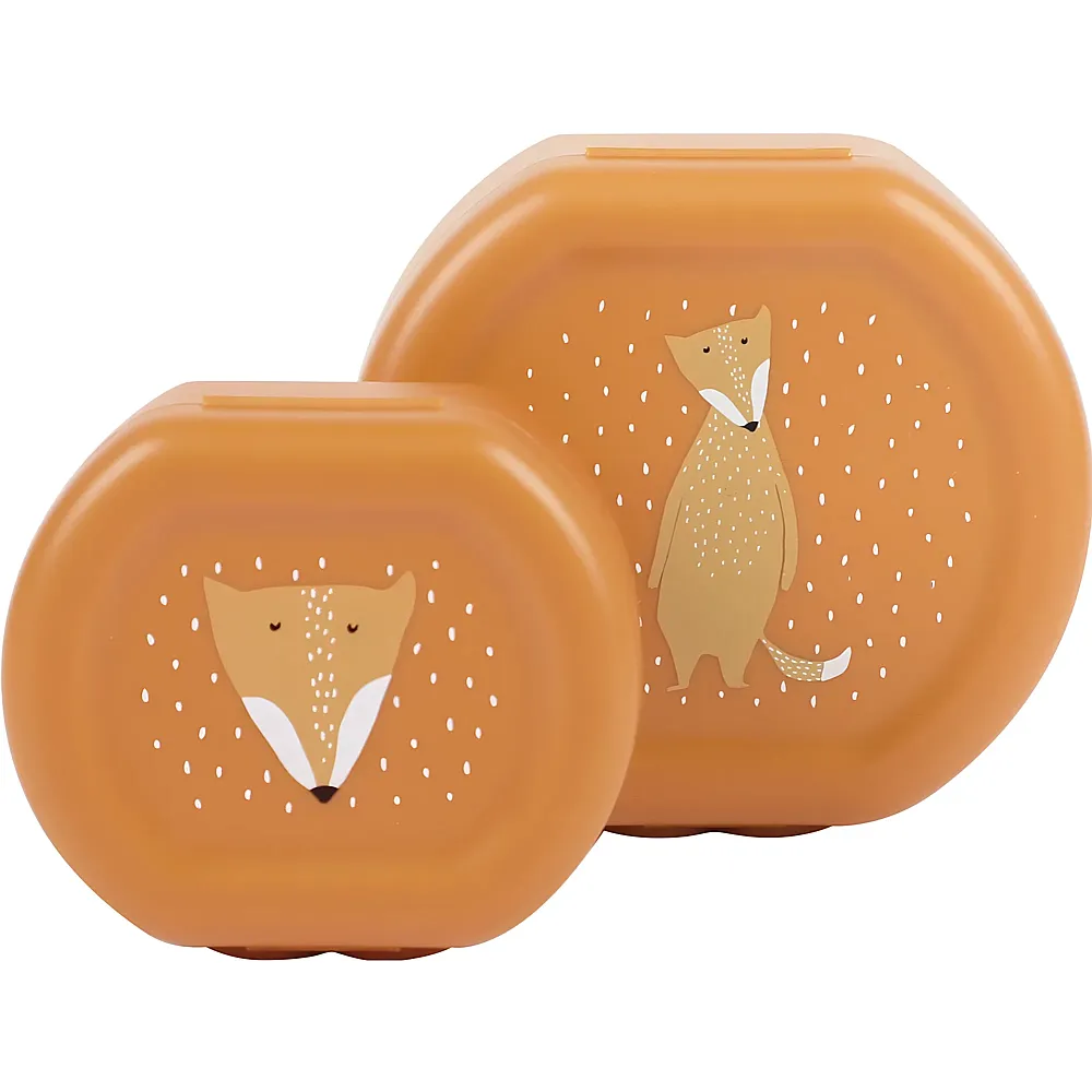 meinspielzeug - Trixie Mr. Fuchs 2er Set Snackbox mit Klickverschluss | Essen & Trinken