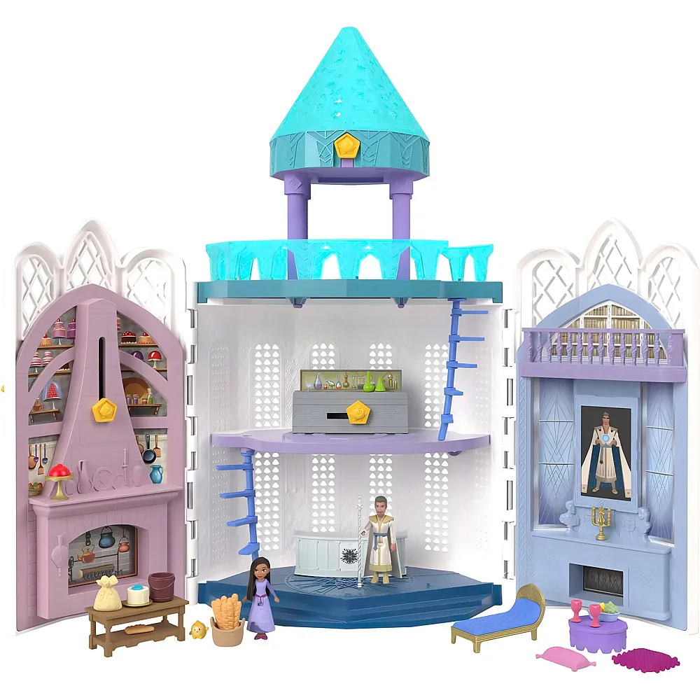 Mattel Disney Princess Wish Rosas Schloss Spielset