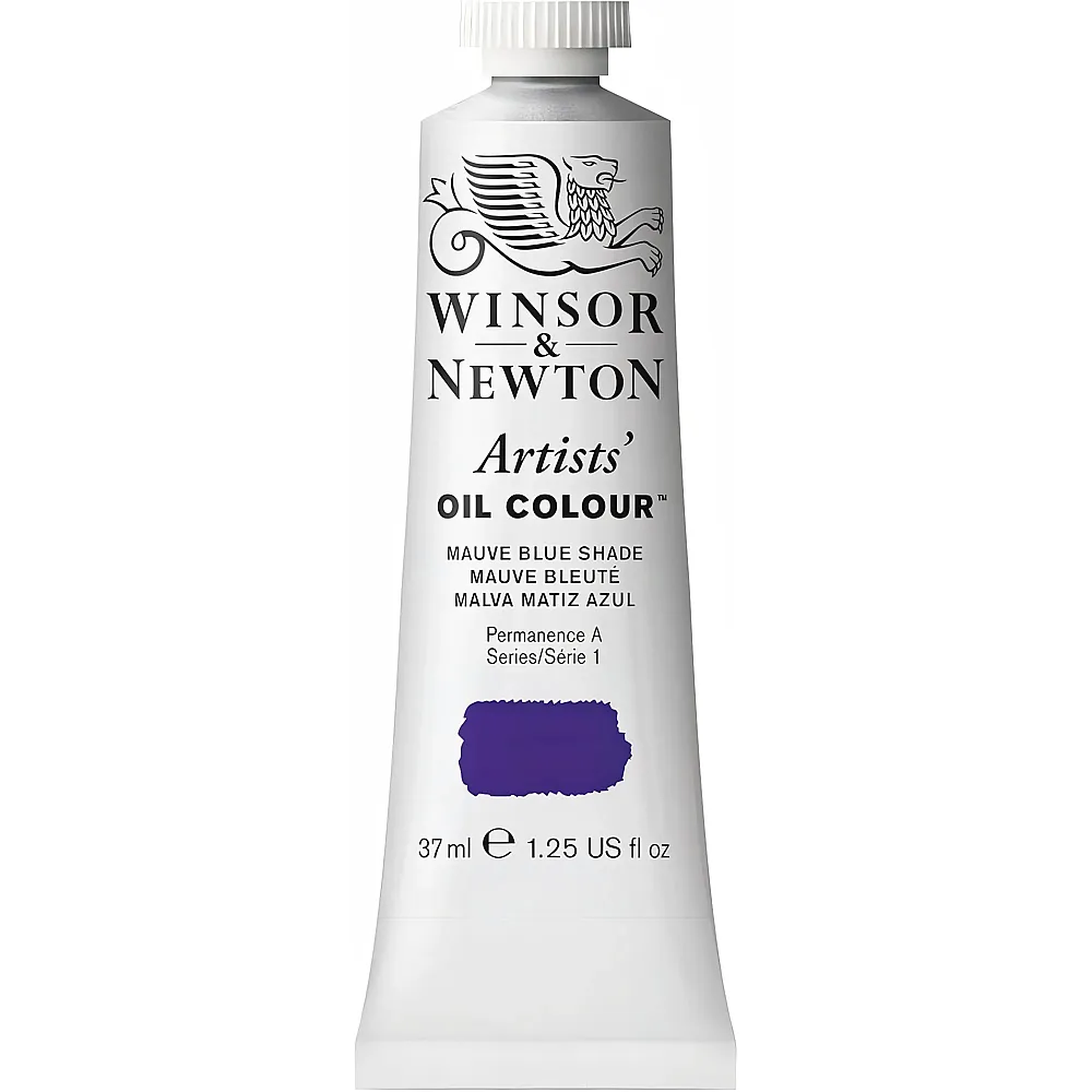 Winsor & Newton Artists' Oil Colour �lfarbe Malve Blauton - 37 ml | Farbe & Kreide