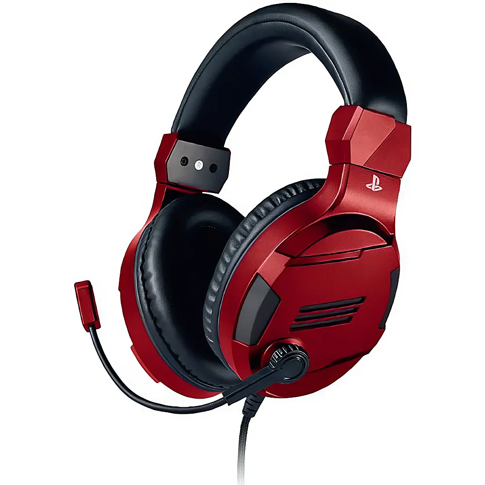 BigBen PS4 Stereo Headset V3 Rot