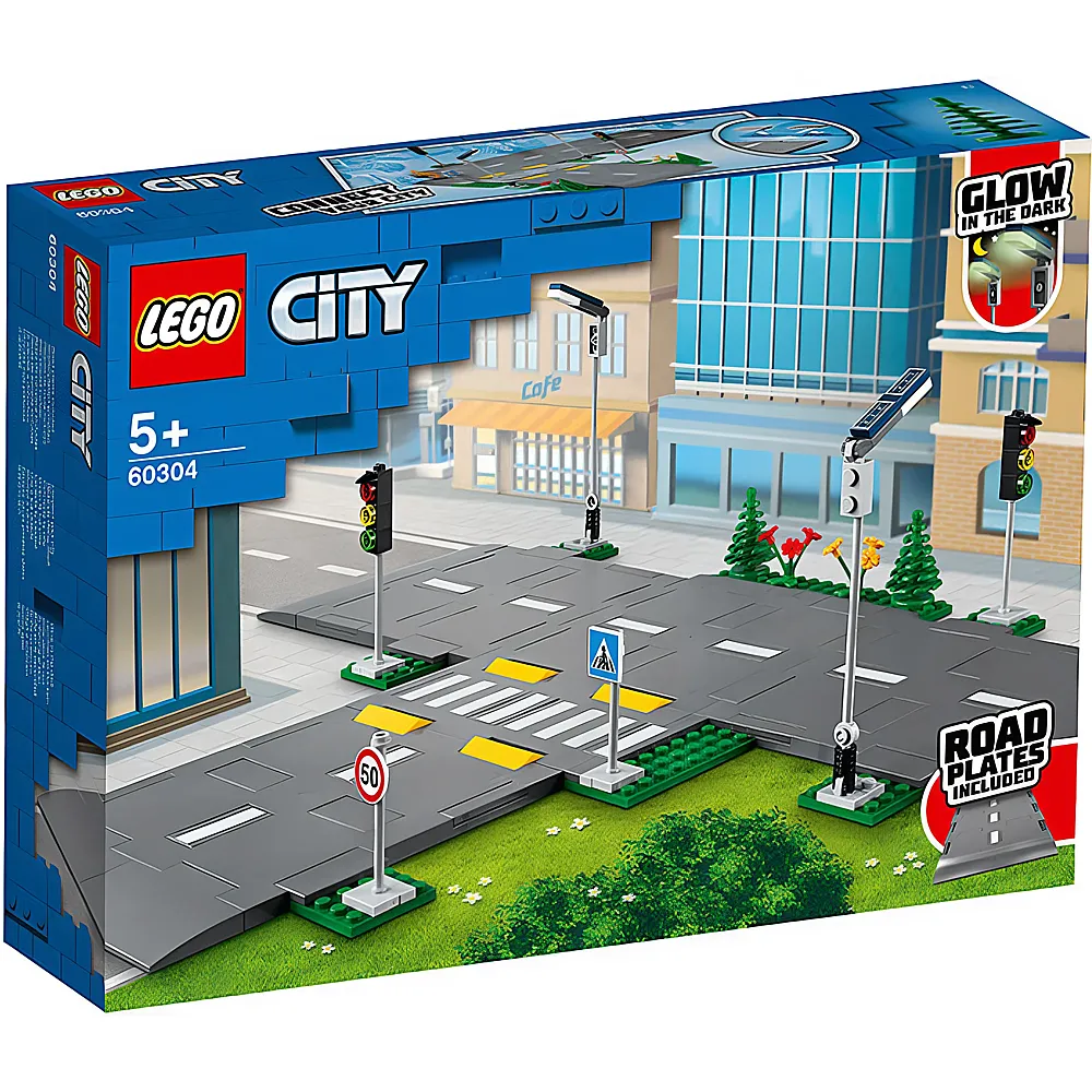 LEGO City Strassenkreuzung mit Ampeln 60304