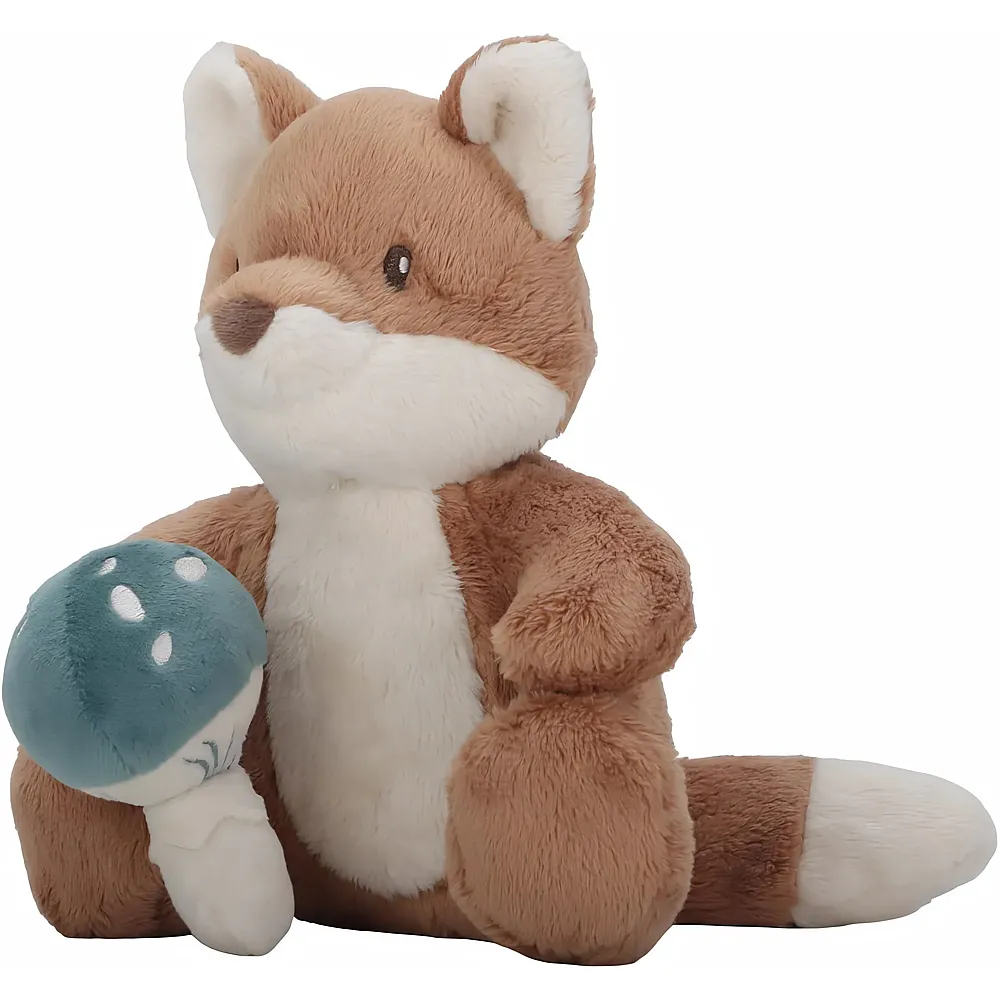 Little Dutch Forest Friends Kuscheltier Fuchs mit Pilz - 20 cm
